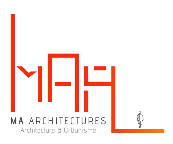 Logo de MA Architectures, Frédéric Bataillard (Architecte gérant) à Béligneux.
